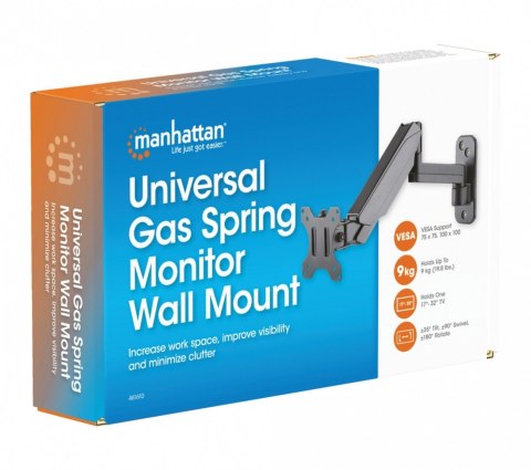 Manhattan Uchwyt ścienny do TV 17-32cali LED/LCD 9kg obrotowy gazowy