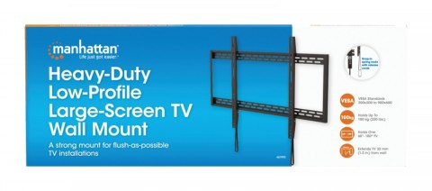 Manhattan Uchwyt ścienny do TV 60-100cali LED/LCD 100kg slim 32mm