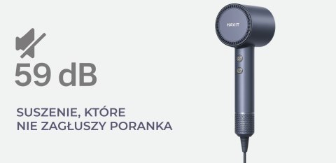 Suszarka do włosów Havit HD202-EU