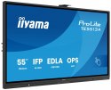 IIYAMA Monitor 55 cali TE5513A-B1AG INFRARED,40pkt,IPS,4K,7H,450cd/m2, WiFi,USB, ANDROID 14, Google EDLA,2x20W, UCHWYT CIENNY