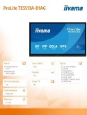 IIYAMA Monitor 55 cali TE5513A-B1AG INFRARED,40pkt,IPS,4K,7H,450cd/m2, WiFi,USB, ANDROID 14, Google EDLA,2x20W, UCHWYT CIENNY