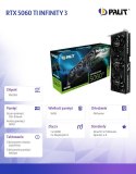 Palit Karta graficzna GeForce RTX 5060 TI INFINITY 3 16GB GDDR7 128bit 3DP/HDMI