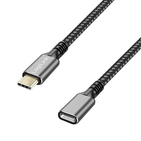 LogiLink Kabel USB3.2 gen2 TypeC do USB-C/F, PD, 1m
