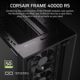 Corsair Obudowa FRAME 4000D RS Black Mid Tower ATX