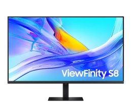 Samsung Monitor 37 cali ViewFinity S80UD IPS 3840x2160 UHD 16:9 1xHDMI 1xDP 1xUSB-C 90W 3xUSB-A 5ms PinP/PbyP 60Hz HAS+PIV płaski 3YOn-S