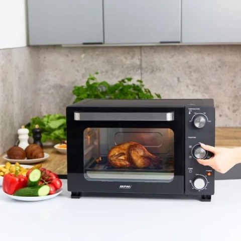 Piekarnik elektryczny z termoobiegiem MPM MPE-14/T czarny