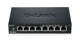 D-Link Switch 8-port 10/100 Metal Housing