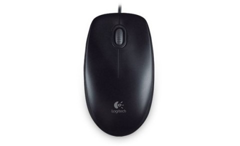 Logitech Mysz optyczna B100 OEM 910-003357 Black