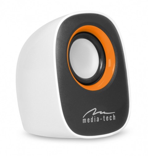 Media-Tech Głośniki IBO MT3137W Stereo/Jack 3,5/USB/RMS 6W