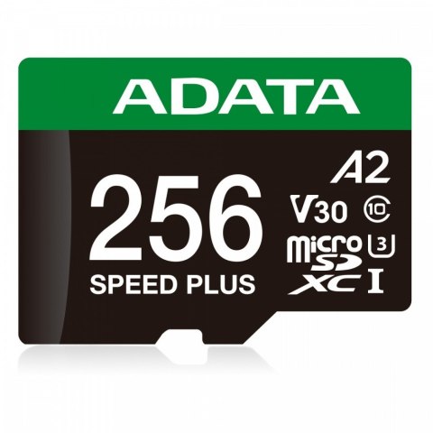 Adata Karta microSD Speed Plus 256GB UHS1 U3 V30 A2 180/160 MB/s