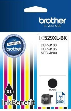 Brother Tusz LC529XLBK BLK 2400 do DCP-J100 DCP-J105
