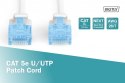 Digitus Patch cord U/UTP kat.5e PVC 1m Biały