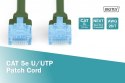 Digitus Patch cord U/UTP kat.5e PVC 5m zielony