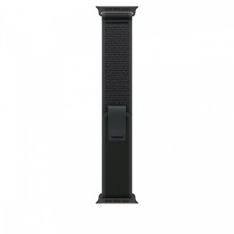 Apple Opaska Trail w kolorze czarnym do koperty 49 mm - rozmiar S/M - elementy z tytanu w kolorze czarnym