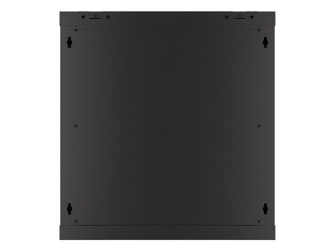 Lanberg Szafa instalacyjna wisząca 19 12U 600X450mm czarna (drzwi szklane)