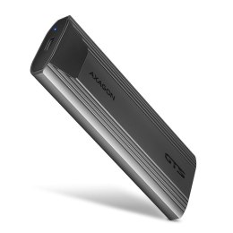 Obudowa zewnętrzna Axagon do dysków M.2 NVMe & SATA SSD/USB-C 3.2 G2, 30-80mm, UASP, TRIM czarna