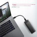 Obudowa zewnętrzna Axagon do dysków M.2 NVMe & SATA SSD/USB-C 3.2 G2, 30-80mm, UASP, TRIM czarna