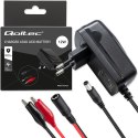 Qoltec Automatyczna ładowarka do akumulatora AGM GEL STD 12V | 1.5A | Prostownik z sygnalizatorem LED