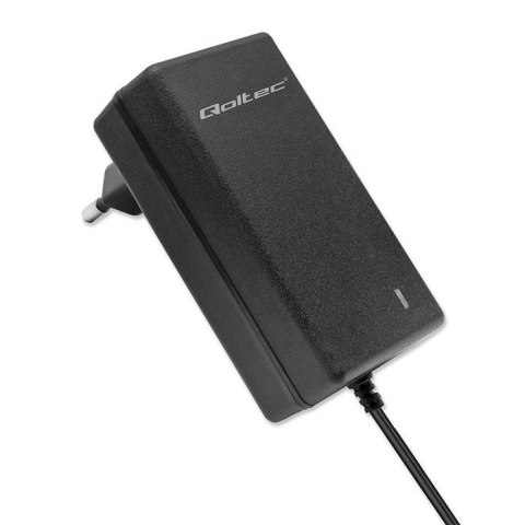 Qoltec Automatyczna ładowarka do akumulatora AGM GEL STD 6V 12V | 1.5A |Prostownik z sygnalizatorem LED