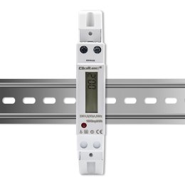 Qoltec Jednofazowy elektroniczny licznik | miernik zużycia energii na szynę DIN | 230V | 30A | LCD | 1P