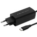 Qoltec Ładowarka sieciowa 65W GaN | 5-20V | 3-3.25A | USB-C 3.1