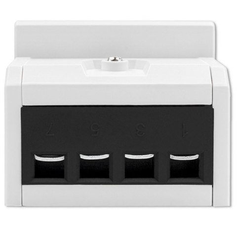 Qoltec Trójfazowy elektroniczny licznik | miernik zużycia energii na szynę DIN | 400V | 100A | LCD | 4P