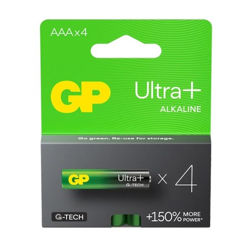 GP Battery Baterie alkaliczne LR03/AAA GP ULTRA+ 4szt. G-TECH
