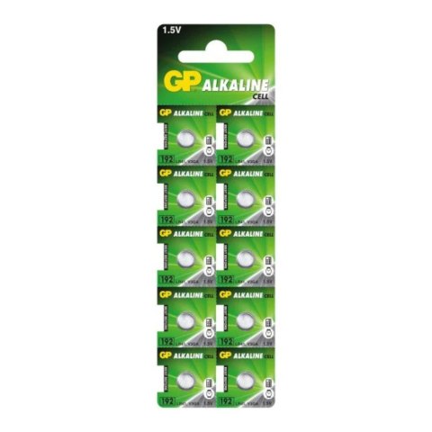 GP Battery Baterie alkaliczne MINI GP 192/G3/AG3/L736/LR41/V3GA blister 10szt.