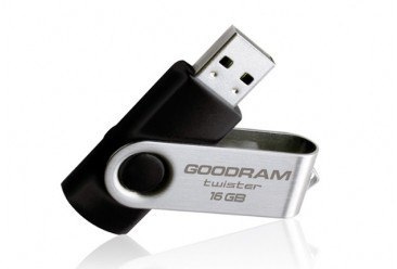 GOODRAM TWISTER 16GB Black USB2.0