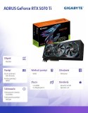 Gigabyte Karta graficzna GeForce RTX 5070 Ti AORUS MASTER 16G 256BIT GDDR7 3DP/HDMI