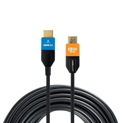 Kabel Ultra High Speed HDMI aktywny optyczny (AOC) z Ethernetem 30m czarny Gembird
