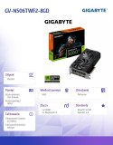 Gigabyte Karta graficzna GeForce RTX 5060 Ti WINDFORCE 8G 128BIT GDDR7 HDMI/3DP