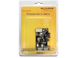 Delock Karta PCI Express -> USB 3.0 2-port