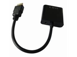 Gembird Adapter HDMI-A(M)->VGA (F)+Audio na kablu