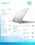 Dell Laptop Dell Pro 14 PC14255/AMD Ryzen AI 5 PRO 340/16GB/512GB SSD CL25/14.0 FHD+/Radeon 840M/FgrPr/FHD/IR Cam/Mic/WLAN+BT/Backlit