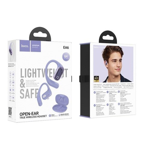 Słuchawki bezprzewodowe Hoco EA6 (fioletowy)