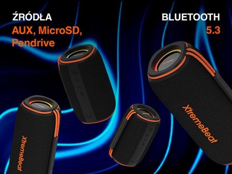 TRACER GŁOŚNIK TWS XTREMEBEAT LITE BLUETOOTH RGB