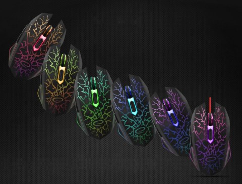 Esperanza MYSZKA PRZEWODOWA DLA GRACZY 6D OPTYCZNA USB MX211 LIGHTNING