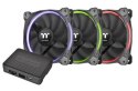 Thermaltake Wentylator Riing 14 RGB TT Premium Edition 3 Pack (3x140mm, LNC, 1400 RPM) Retail/BOX