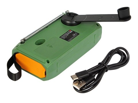 BLOW Radio przenośne RA13 AM/FM solarne