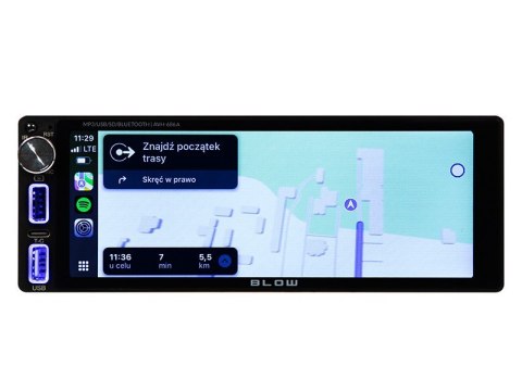 BLOW Radio samochodowe AVH-686A 1DIN 7 cali RDS MP3/USB/micro SD/BLUETOOTH