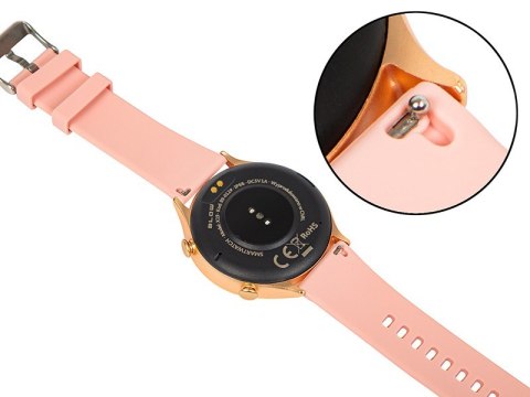 BLOW Smartwatch X19 Bluetooth różowy