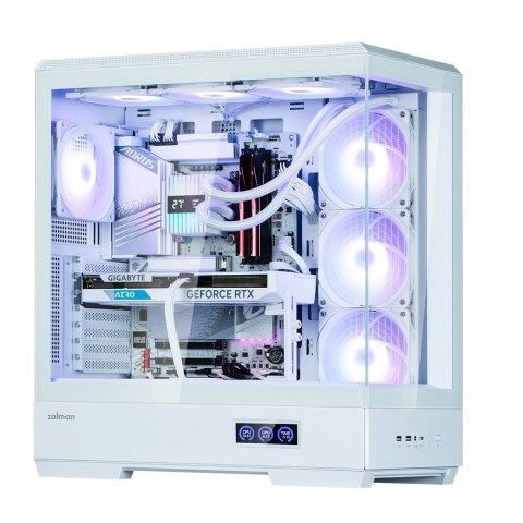 Zalman Obudowa P50 DS WHITE Mid-Tower 4x ARGB Fans