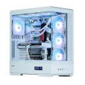 Zalman Obudowa P50 DS WHITE Mid-Tower 4x ARGB Fans