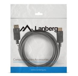 Lanberg Kabel DisplayPort M/M 4K 3M czarny