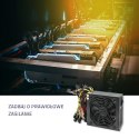 Qoltec Zasilacz ATX | 1600W | 80 Plus Gold | Bitcoin Miner