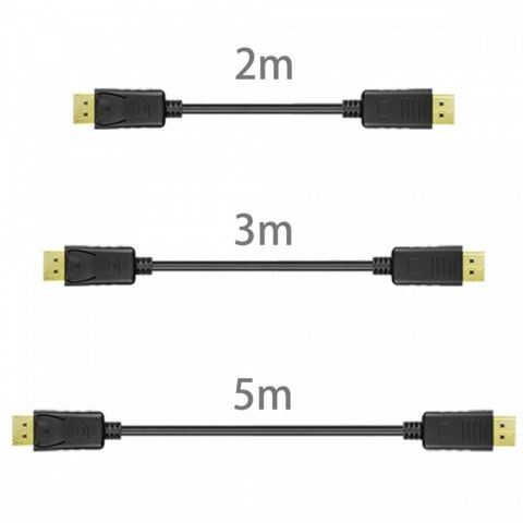 Unitek Kabel DisplayPort M/M, 3,0m; Y-C609BK