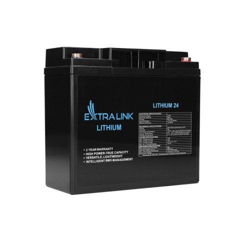 Extralink Akumulator LiFePO4 24AH 12.8V BMS EX.30424
