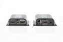 Digitus Przedłużacz/Extender HDMI do 50m po skrętce Cat.6/7 UTP, 1080p 60Hz FHD, HDCP 1.2, IR, audio(zestaw)