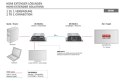 Digitus Przedłużacz/Extender HDMI do 50m po skrętce Cat.6/7 UTP, 1080p 60Hz FHD, HDCP 1.2, IR, audio(zestaw)